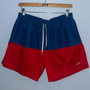 Chubbies Red &‎ Black Swim Trunks Shorts | Size XXL 6 inch inseam